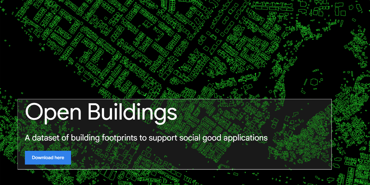 Google Open Buildings: датасет на 1.8 миллиарда домов