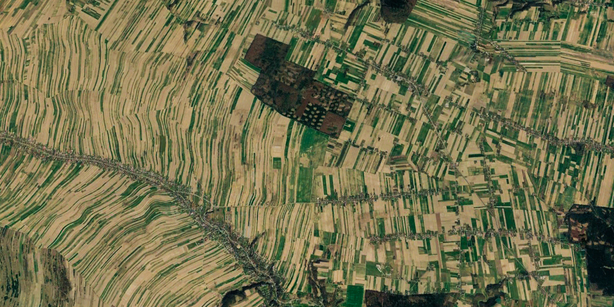 Полосатый артефакт на космоснимках