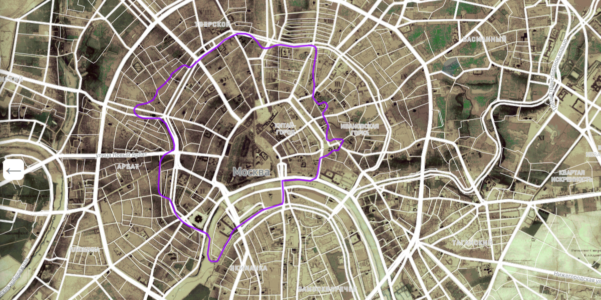 Границы Москвы: проект картографического факультета МИИГАиК